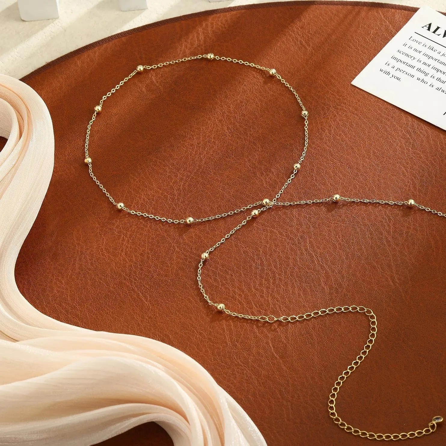 Body Jewelry Gold Plated - Gioielli per il corpo bikini regolabili