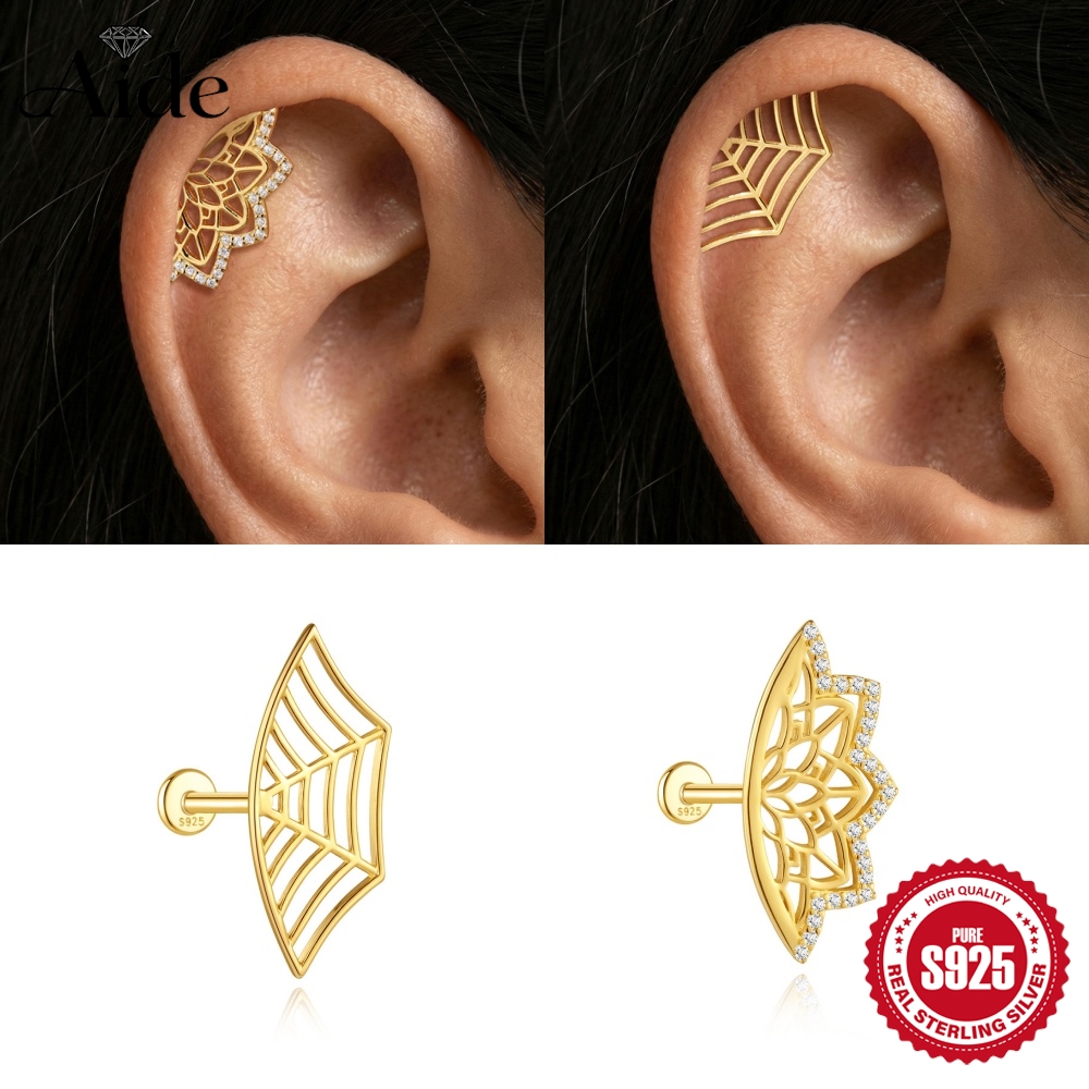 Star Flat Back - AIDE Orecchini a perno piatto in