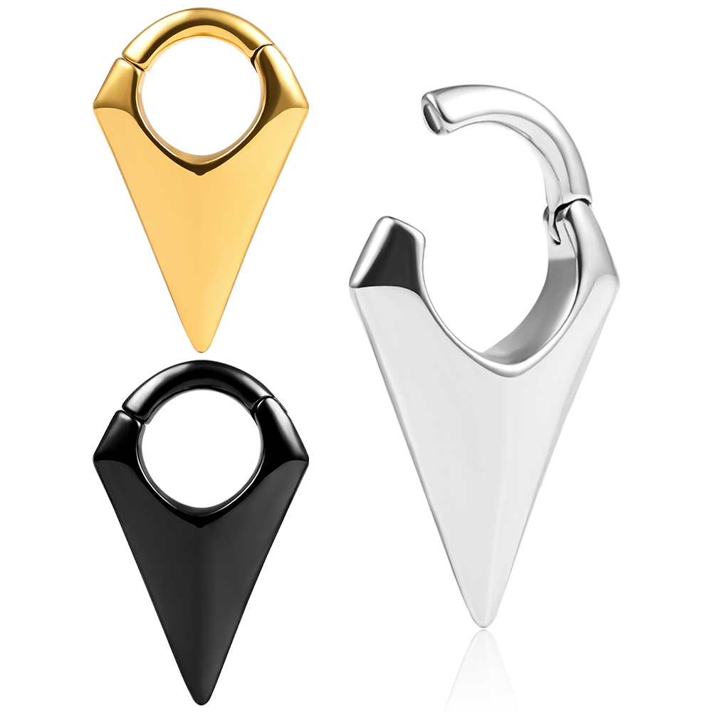Body Jewelry Hangers - Vankula 2PCS Gancio per l'orecchio geometrico