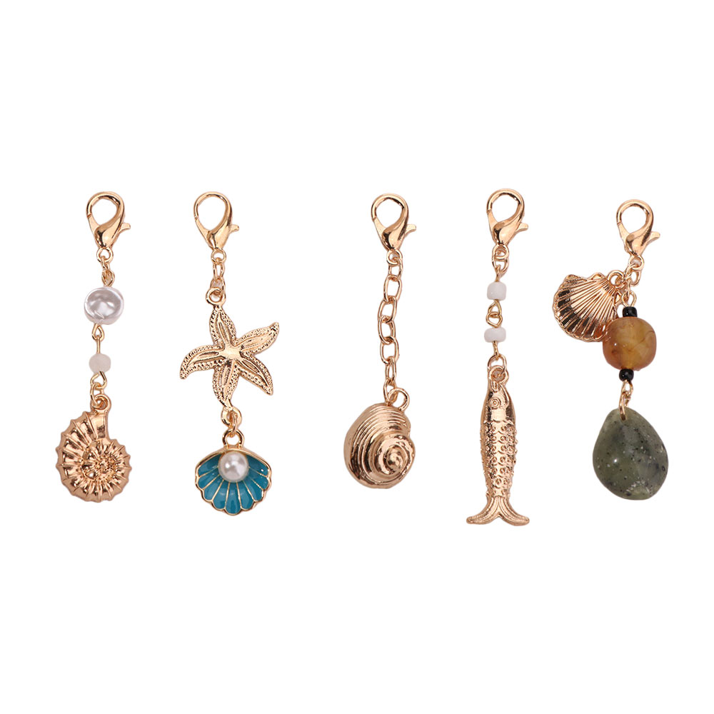 Body Jewelry Hangers - Portachiavi con Conchiglia a Forma di