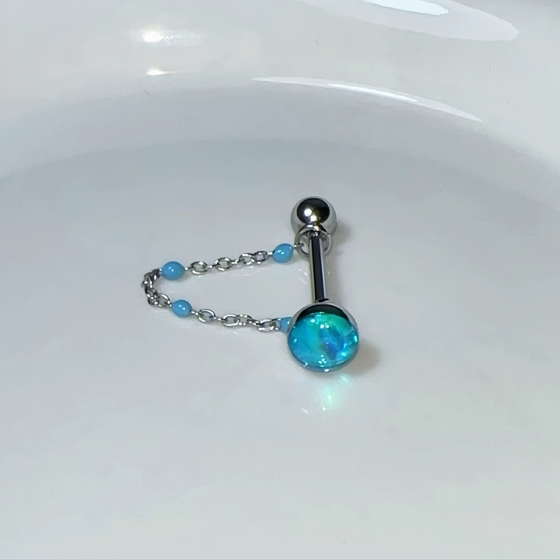 1 Pezzo Piercing per Lingua in - Body Jewelry High Quality recensione e prezzo