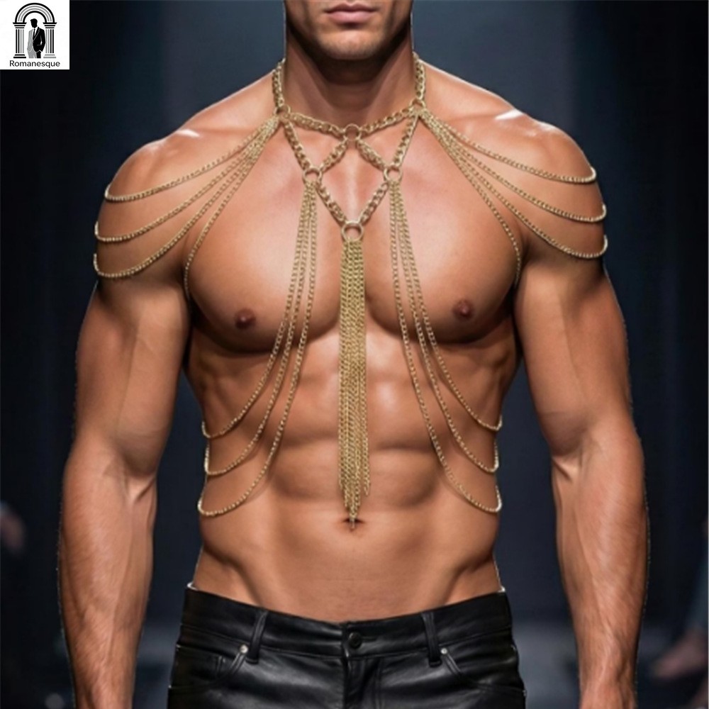Collana a catena da uomo in or - Body Jewelry Goth recensione e prezzo