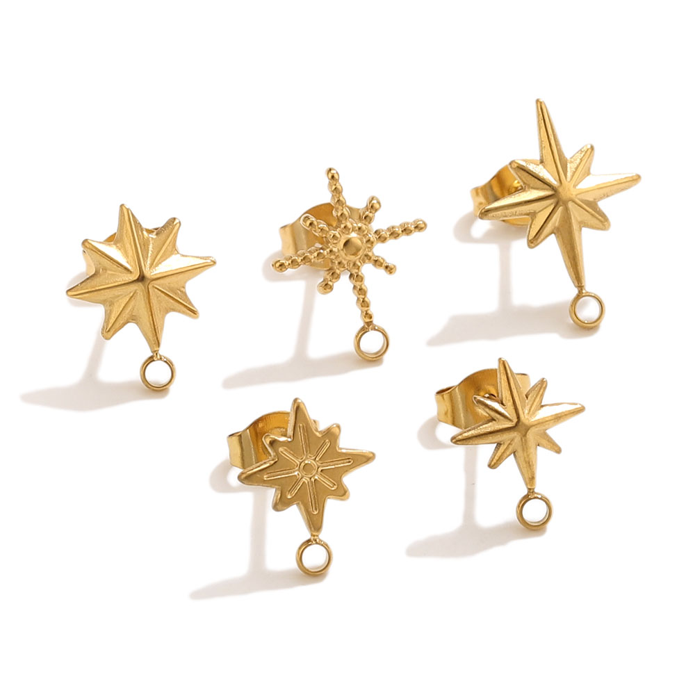 6 pz. Orecchini a Stella in Ac - Body Jewellery recensione e prezzo