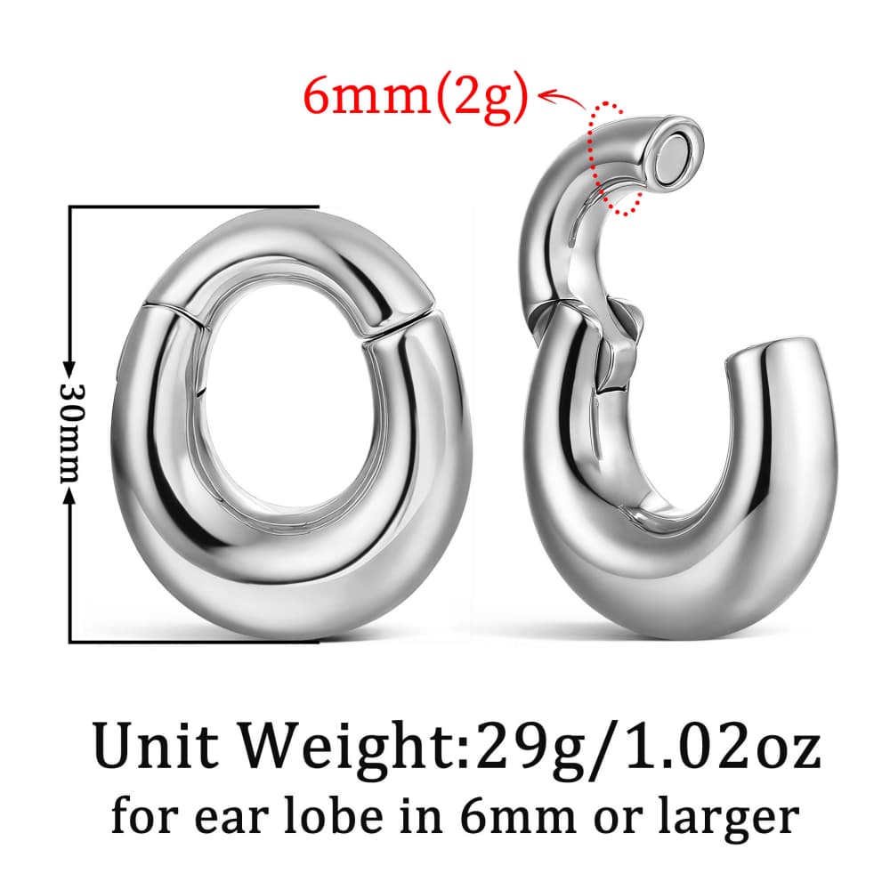 Giga 1/2 Pezzi Pesi per Orecch - Body Jewelry Hangers recensione e prezzo