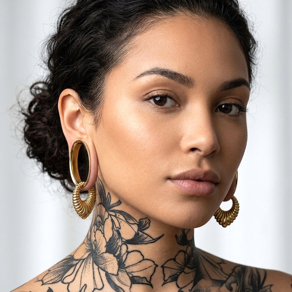 Twolobes 2 Pezzi Orecchini a C - Body Jewelry Hangers recensione e prezzo