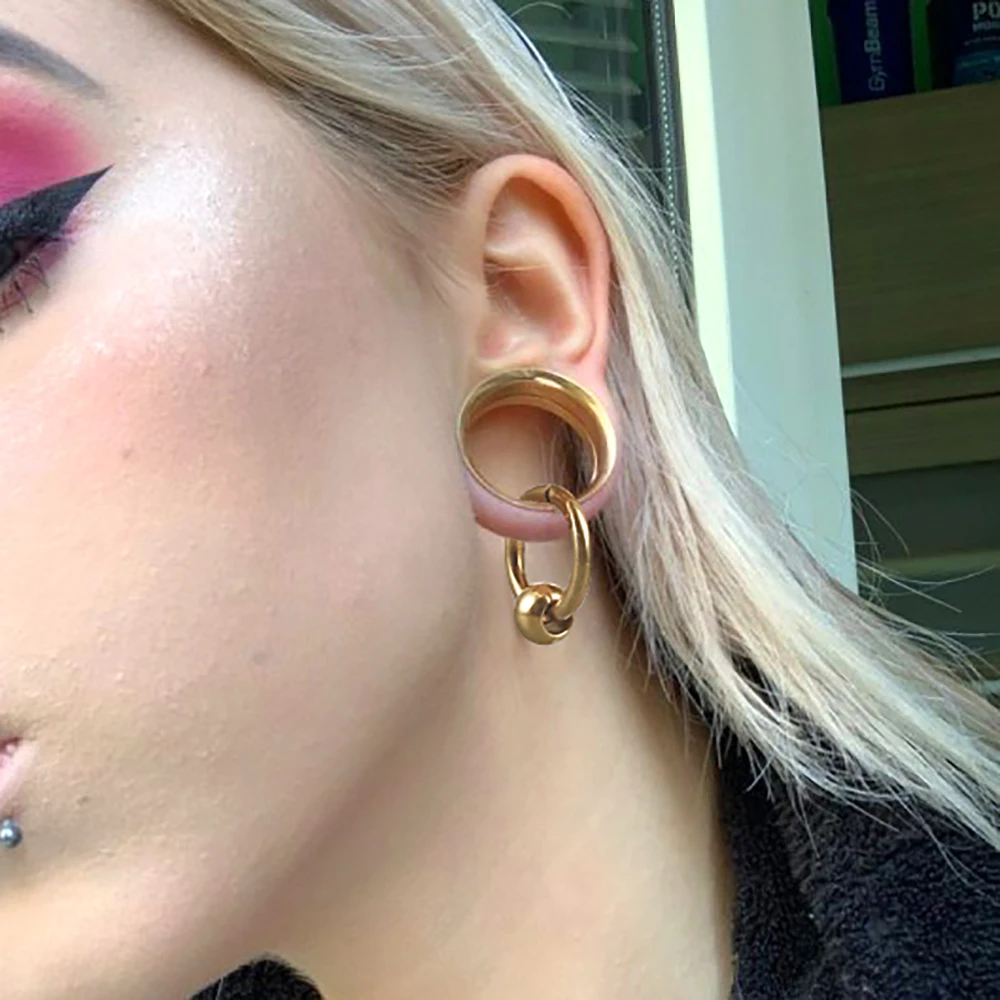 Set di 2 Dilatatori per Orecch - Body Jewelry Hangers recensione e prezzo
