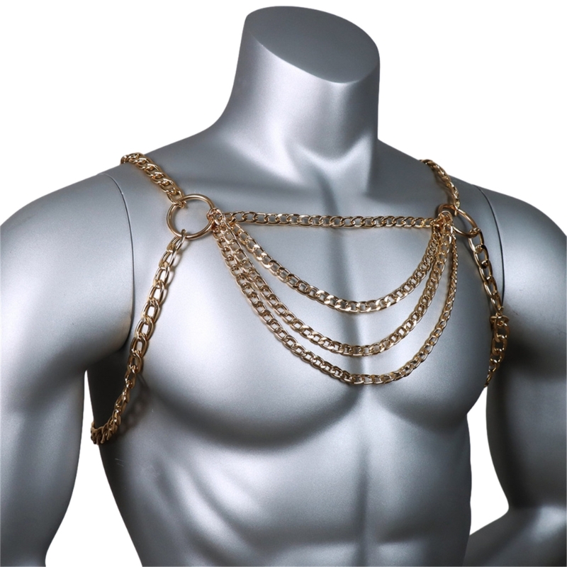 Collana da uomo sexy in metall - Body Jewelry Necklace recensione e prezzo