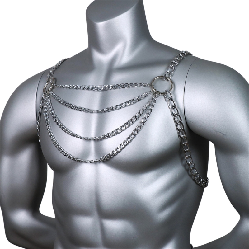 Collana da uomo sexy in metall - Body Jewelry Necklace recensione e prezzo