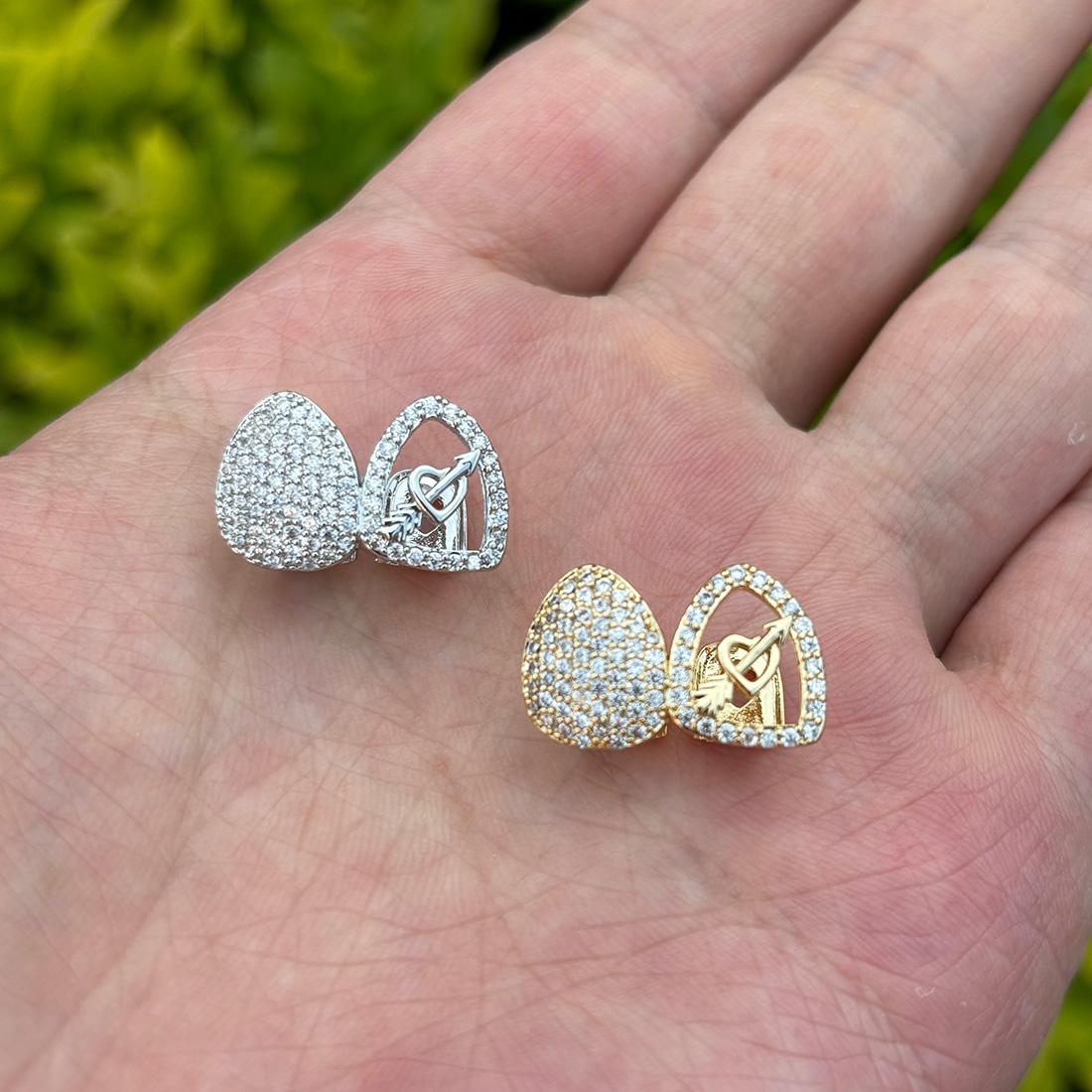RACHELZ Hip Hop Double Love He - Body Jewelry Gold Plated recensione e prezzo
