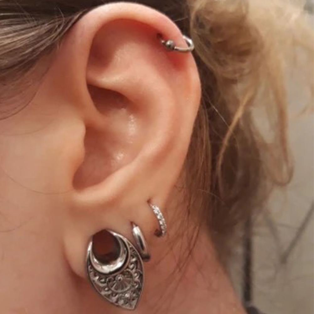 Twolobes 2 pezzi vintage in ac - Body Jewelry Hangers recensione e prezzo