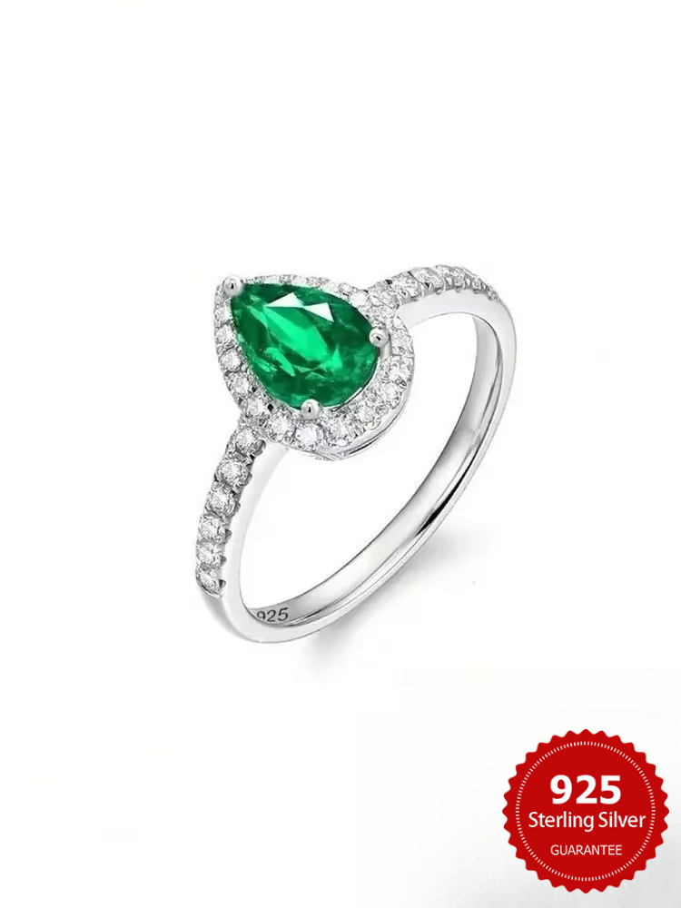 Anello in zircone con goccia d - Body Jewelry High Quality recensione e prezzo