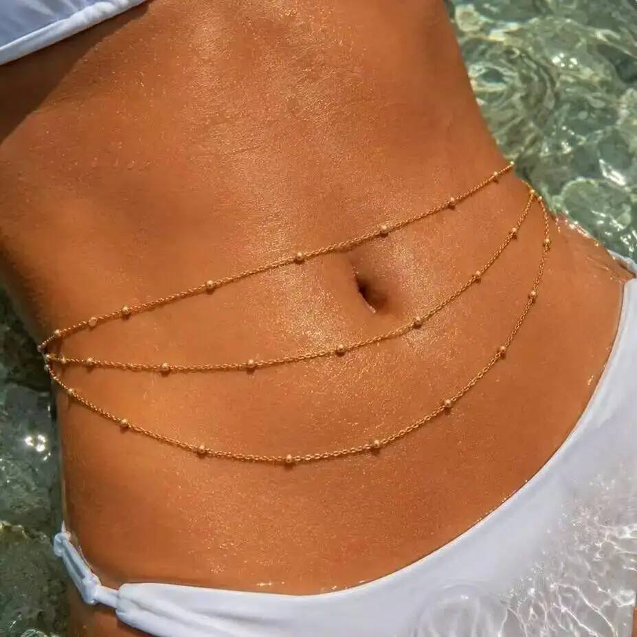 IngeSight.Z Catena per Pancia  - Body Jewelry Gold Plated recensione e prezzo