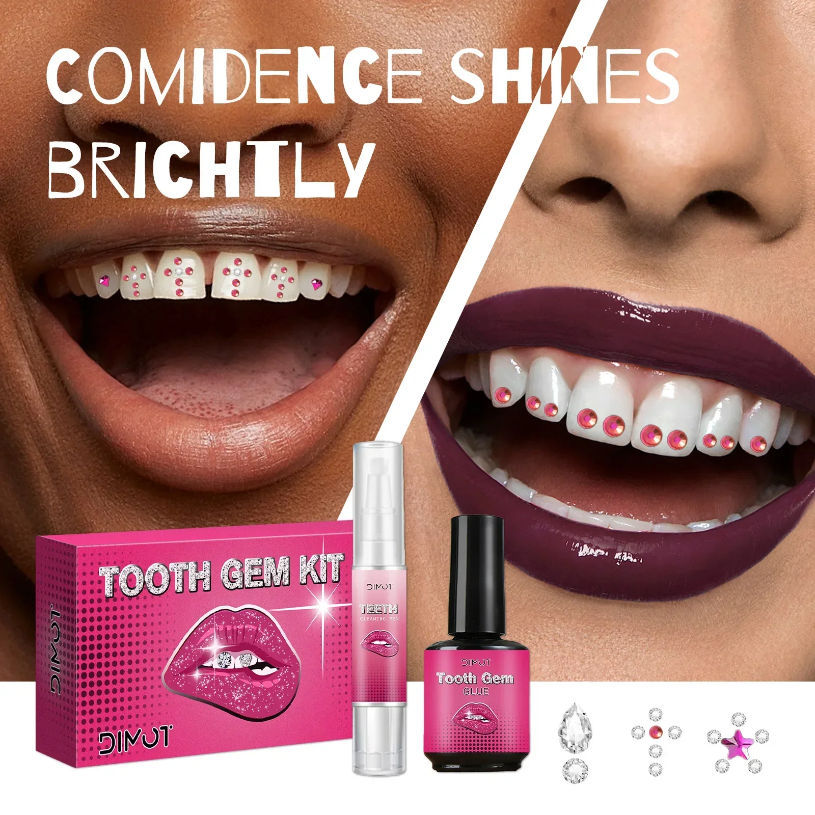 Kit di gemme per denti fai-da- - Body Jewellery recensione e prezzo
