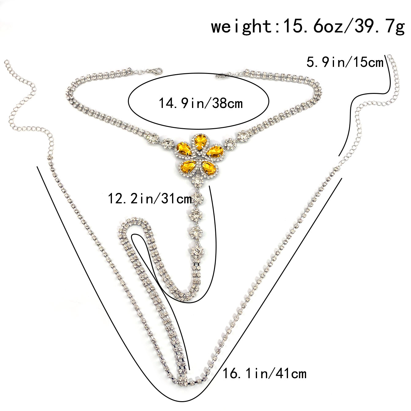 Set perizoma sexy con strass a - Body Jewelry Helix recensione e prezzo