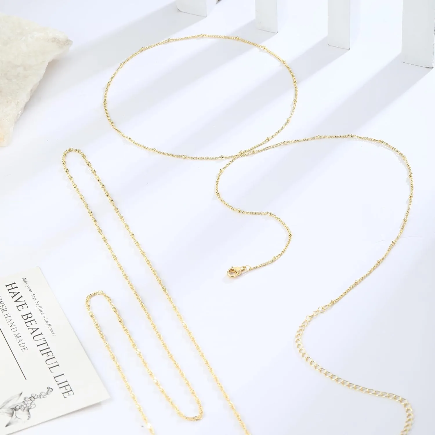 14k placcato oro 26-33 pollici - Body Jewelry Gold Plated recensione e prezzo