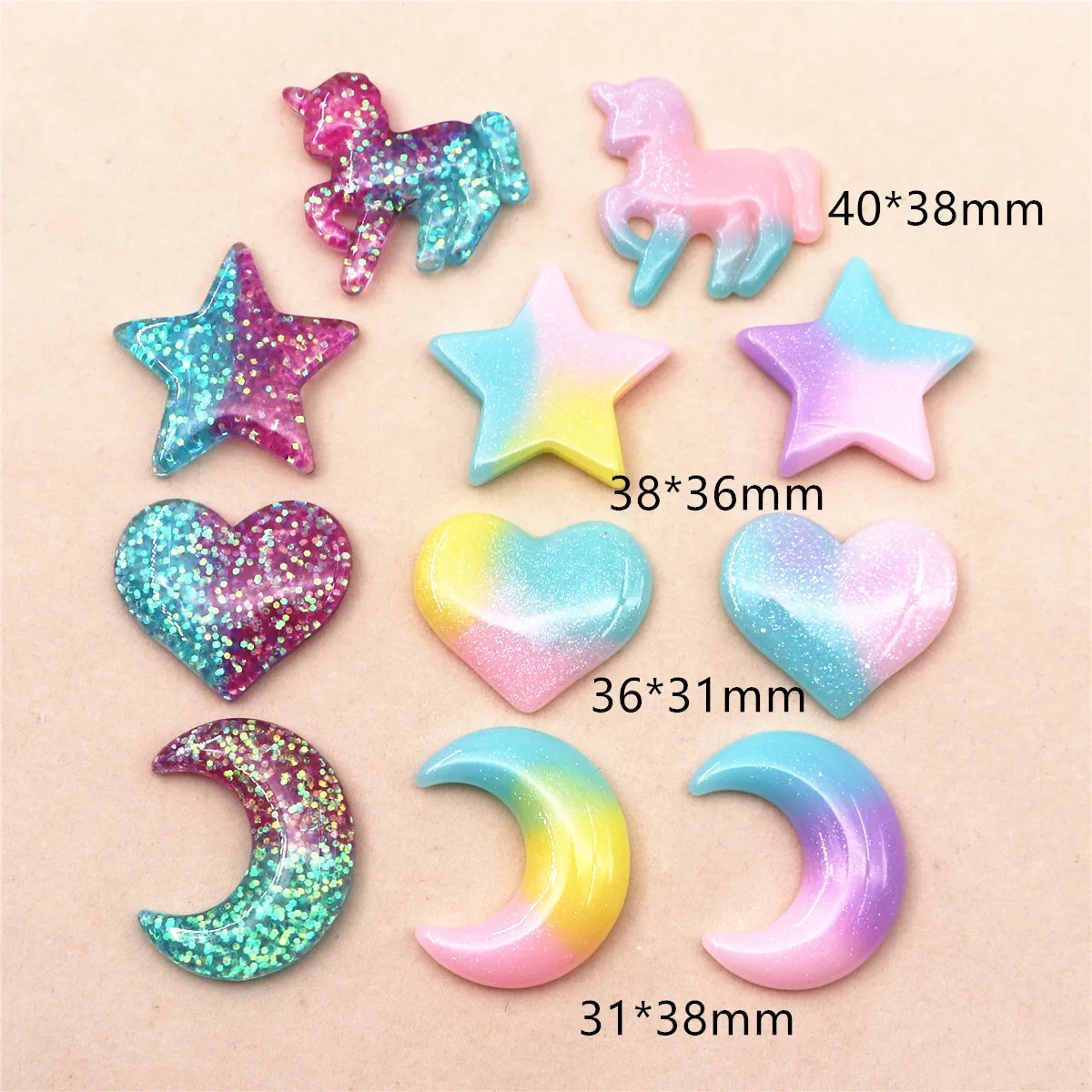 10 Pezzi Adorabili Cabochon in - Star Flat Back recensione e prezzo
