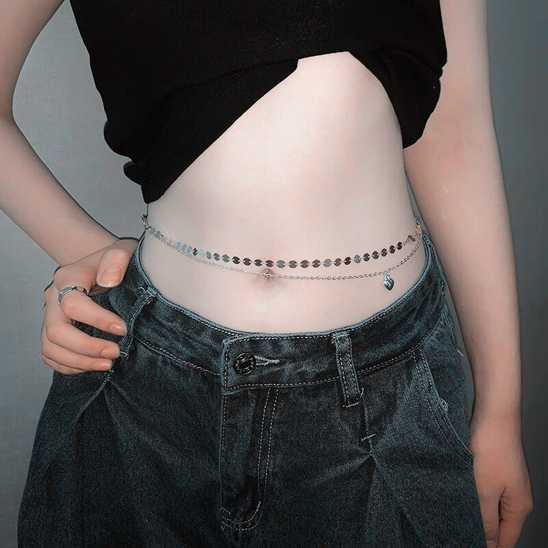 Moda semplice doppio strato ca - Body Jewellery recensione e prezzo
