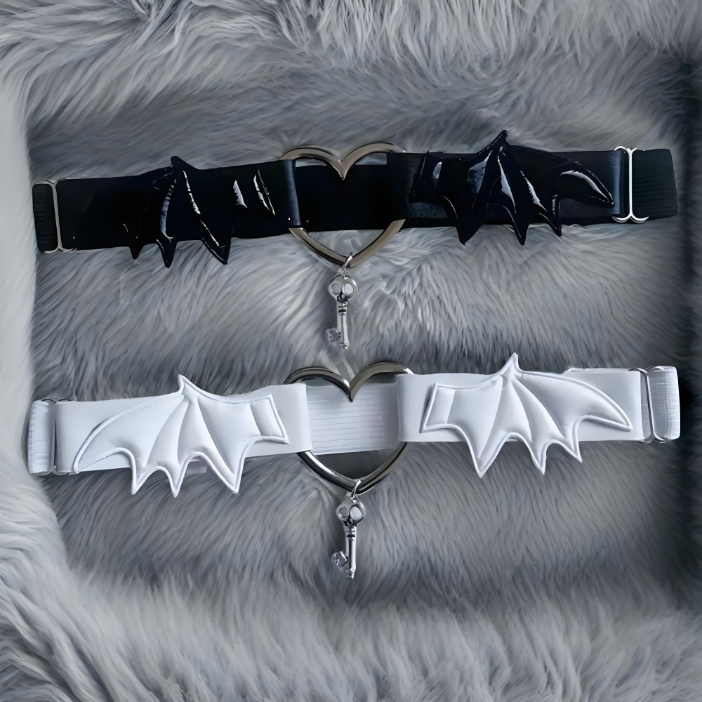 Gotico Harajuku Cuore nero Ala - Body Jewelry Goth recensione e prezzo