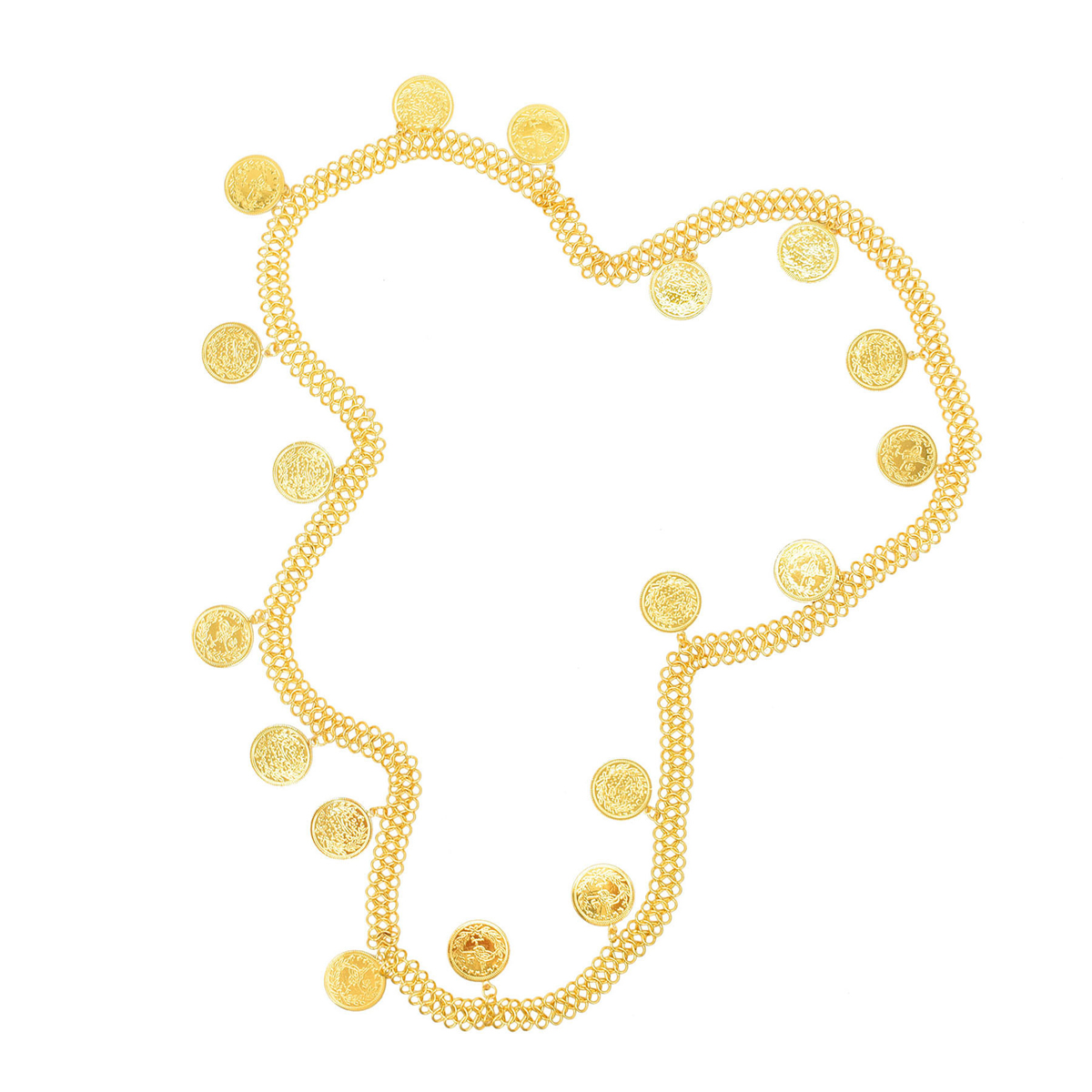 Monete grandi semplici placcat - Body Jewelry Gold Plated recensione e prezzo