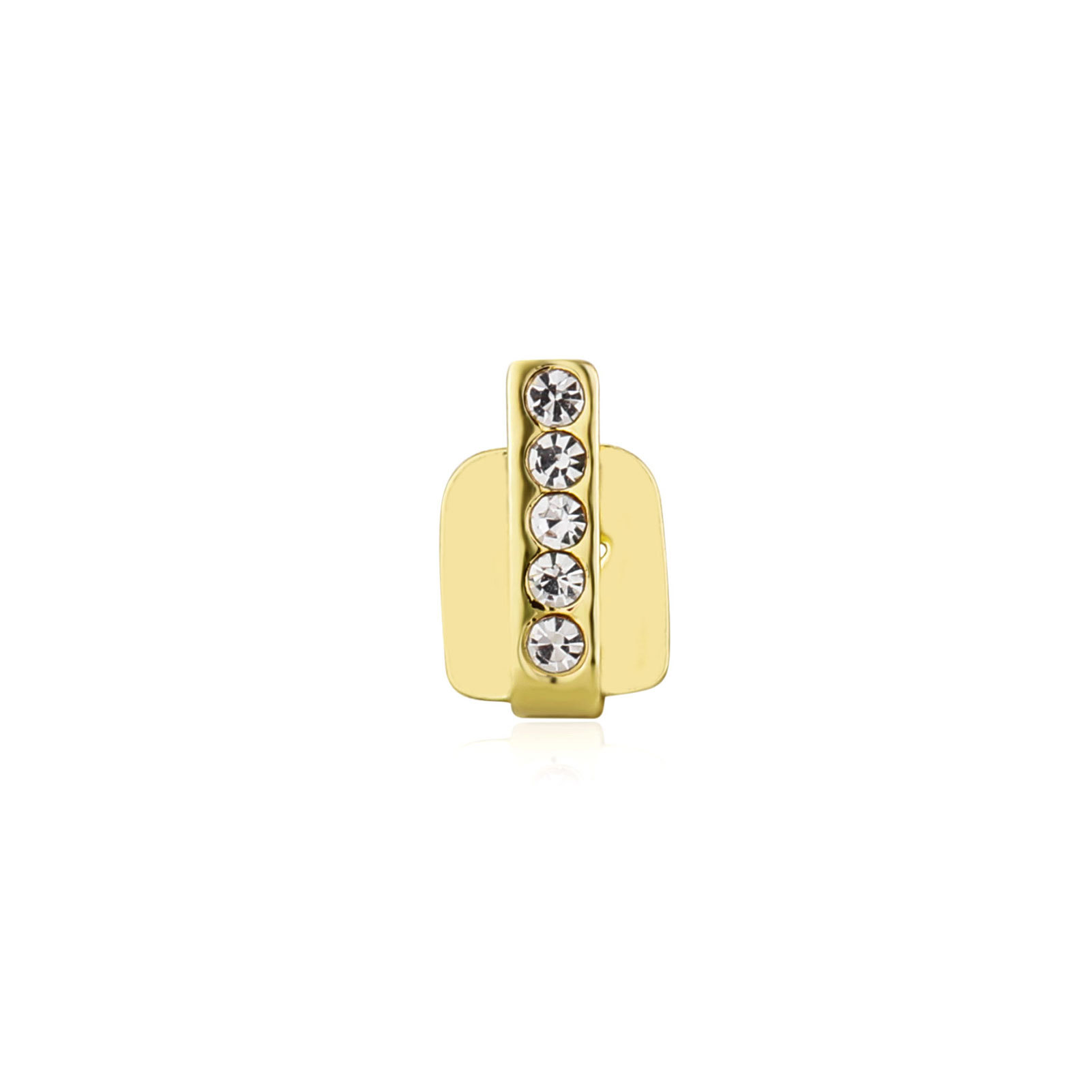 RACHELZ Hip Hop Singola Barra  - Body Jewelry Gold Plated recensione e prezzo