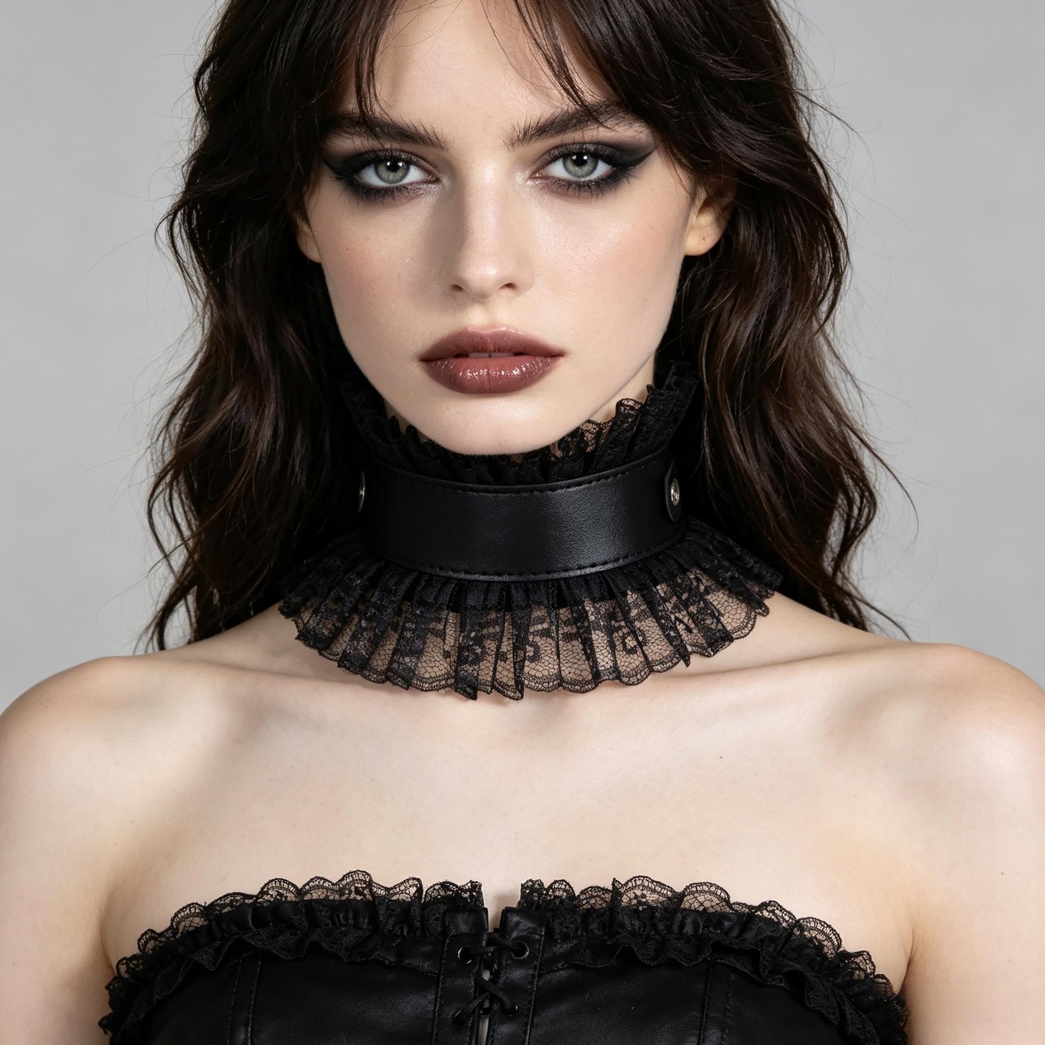 Collare Finto Vintage da Donna - Body Jewelry Goth recensione e prezzo