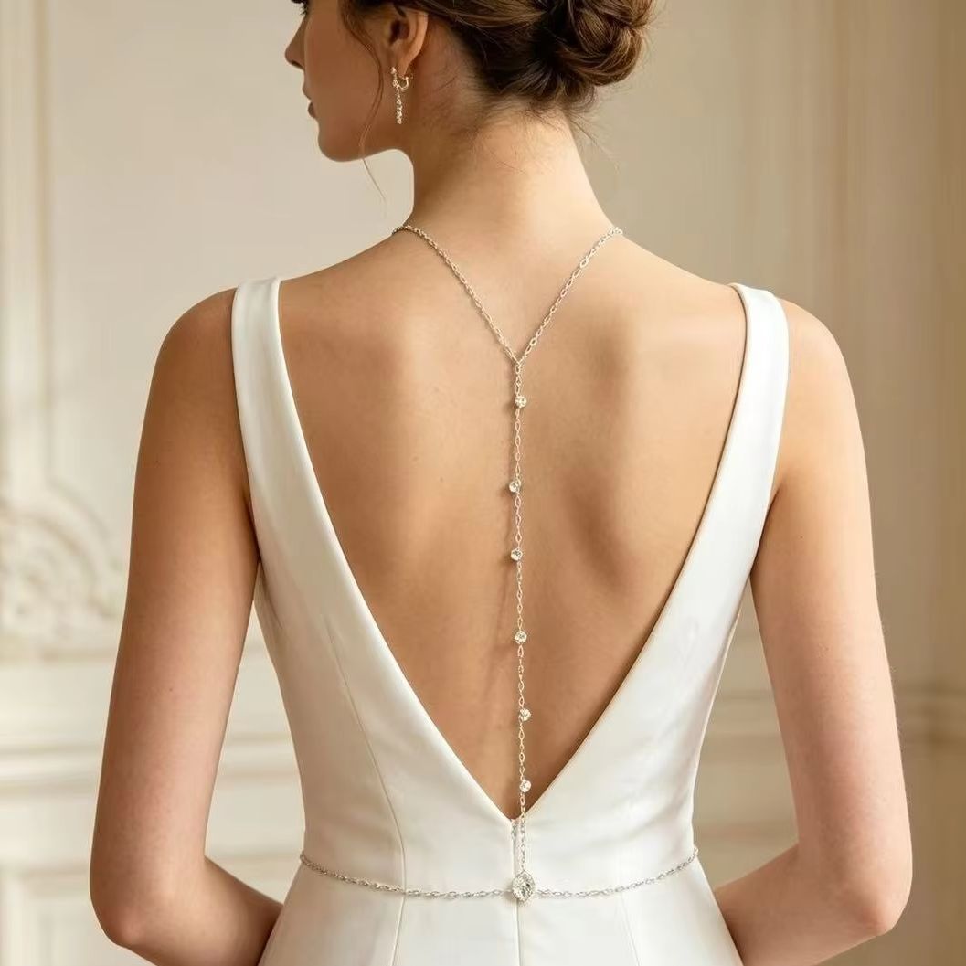 Catena per il corpo con zircon - Body Jewelry Necklace recensione e prezzo